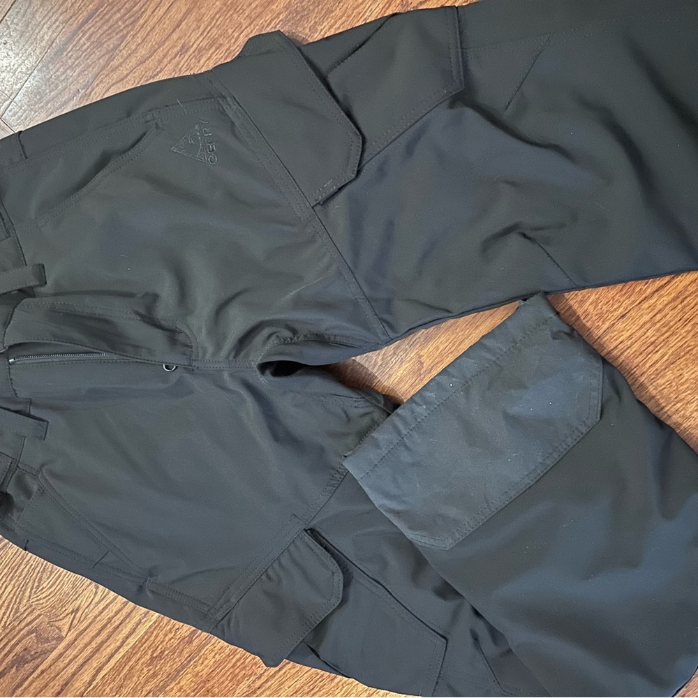 Black Ski Cargo Pants